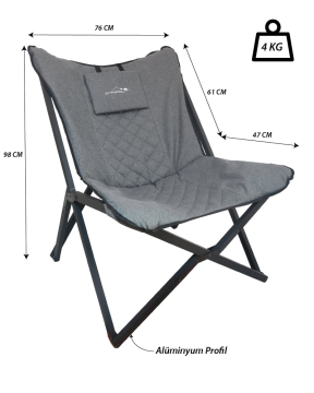 NURGAZ Abant Kamp Sandalyesi (NGC 158)