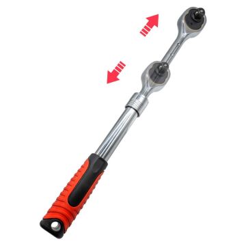 5453 Teleskopik Uzayabilen Cırcır Lokma Kolu 1/2''