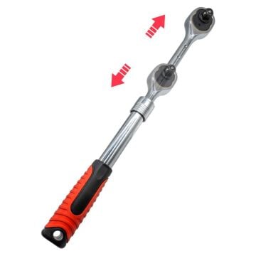 5453 Teleskopik Uzayabilen Cırcır Lokma Kolu 1/2''