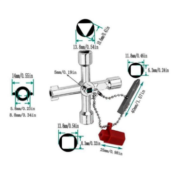 6020 Bits Uçlu Üniversal Şalter Dolap Kabin Pano Anahtarı
