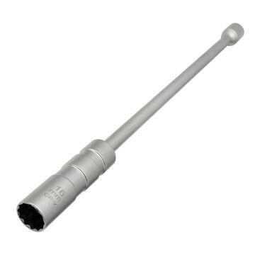 6562 Mafsallı Mıknatıslı 12 Köşe 3/8'' Uzun Buji Lokma 16 mm