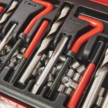 5444 Helicoil Seti Vida Diş Tamir Takımı 131 Parça (Metal Kutu)