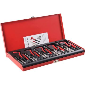 5444 Helicoil Seti Vida Diş Tamir Takımı 131 Parça (Metal Kutu)