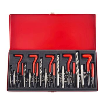 5444 Helicoil Seti Vida Diş Tamir Takımı 131 Parça (Metal Kutu)