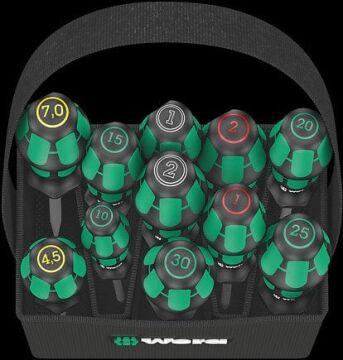 WERA KraftForm 2GO 300 FORM 11 Parça Tornavida Takımı