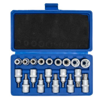5440 1/2'' İç-Dış Torx Lokma Anahtar Takımı 19 Parça