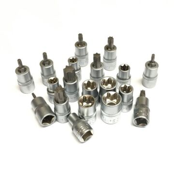 5440 1/2'' İç-Dış Torx Lokma Anahtar Takımı 19 Parça