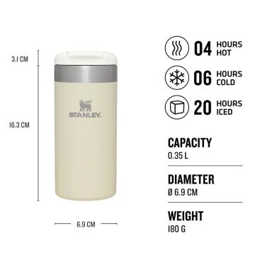 STANLEY  The Aerolight Transit Mug 0.35 Litre (Krem)