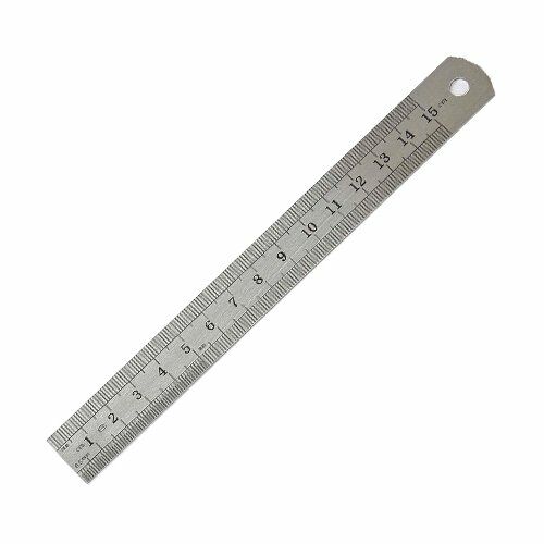 LEO Çift Taraflı Çelik Cetvel 150x22 mm