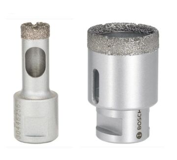 BOSCH Dry Speed Elmas Delik Açma Panç - Taşlama ve X-Locklar - M14 (Ölçü Seçiniz)
