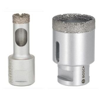 BOSCH Dry Speed Elmas Delik Açma Panç - Taşlama ve X-Locklar - M14 (Ölçü Seçiniz)