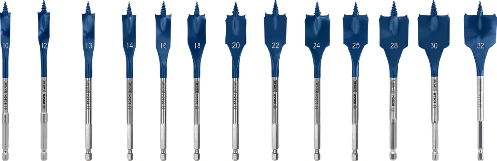 BOSCH EXPERT SelfCut Yaprak Tip Ahşap Matkap Ucu Altıgen Saplı (Ölçü Seçiniz)