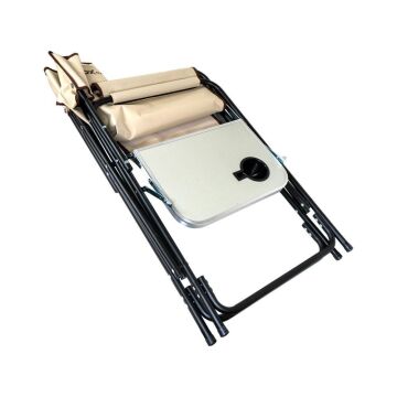 Rox Camping Fonksiyonel Sehpalı Kamp Sand. -Bej