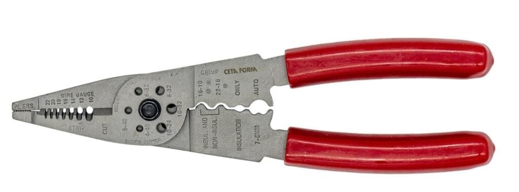 Ceta Form  E25-MULTI1 Çok  Amaçlı Kablo Sıyırıcı / Ezici Pense