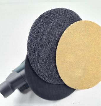 OMEGA 125 mm Cırtlı Zımpara Ara Tabanı (Deliksiz)