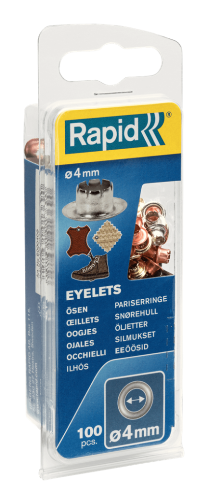 Rapid Kuşgözü 4 mm Alüminyum (1 Pkt/100 Adet)