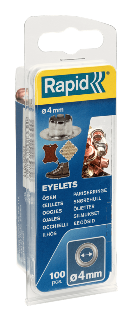 Rapid Kuşgözü 4 mm Alüminyum (1 Pkt/100 Adet)