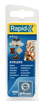 Rapid Kuşgözü 4 mm Alüminyum (1 Pkt/100 Adet)