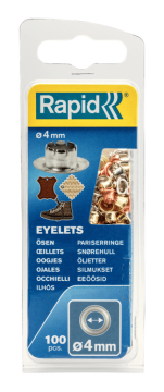 Rapid Kuşgözü 4 mm Alüminyum (1 Pkt/100 Adet)