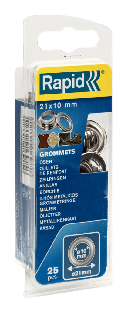 Rapid Kapsül 10x21 mm Alüminyum (1 Pkt/25 Adet)