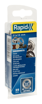 Rapid Kapsül 10x21 mm Alüminyum (1 Pkt/25 Adet)