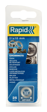 Rapid Kapsül 10x21 mm Alüminyum (1 Pkt/25 Adet)