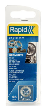 Rapid Kapsül 10x21 mm Alüminyum (1 Pkt/25 Adet)