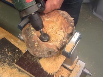 ORBICUT 40 Matkap İçin Ahşap Oyma Topu (Sap:11 mm)