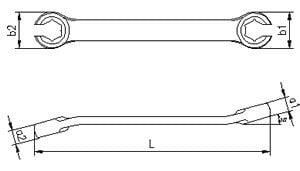 İZELTAŞ Rekor Anahtar 17x19 mm