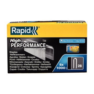 Rapid 28/9mm 5x1M U Tip Zımba Teli