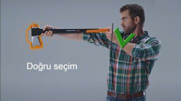FISKARS X17 Yarma Baltası 600 mm