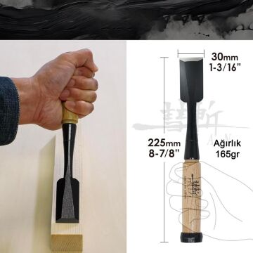 Suizan SZ5030 Japon Ahşap Iskarpela 30 mm