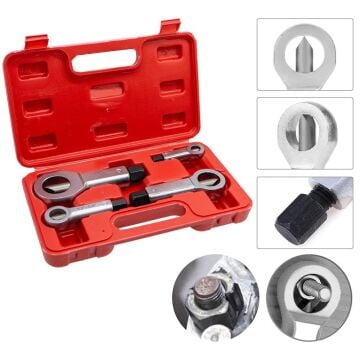 6584 Hasarlı Paslanmış Sıkışmış Çelik Somun Kırıcı Set 4 Parça