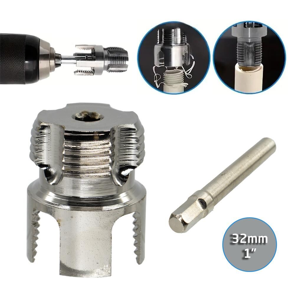 6514 PVC PPRC Boru İç ve Dış Diş Açma Aparatı 1'' (32 mm)
