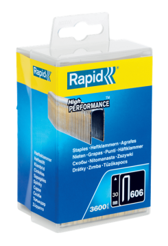 Rapid Zımba Teli 606 Serisi 30 mm Galvaniz Reçine Kaplı (1 Pkt/600 Adet)