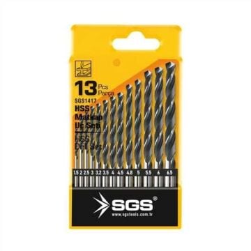 SGS 13 Parça Hss Matkap Ucu Seti (SGS1417)