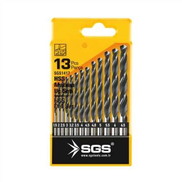 SGS 1417 13 PARÇA HSS MATKAP UCU SETİ