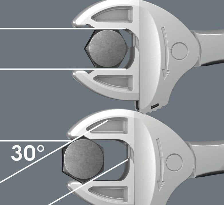 WERA 6004 Joker XXL Cırcırlı Kurbağacık 24-32 mm (05020102001)