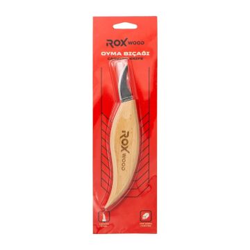 Rox Wood 0374 Gaga Tip Ahşap Yontma ve Oyma Bıçağı