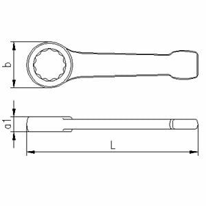 İZELTAŞ Yıldız Çakma Anahtar 24 mm