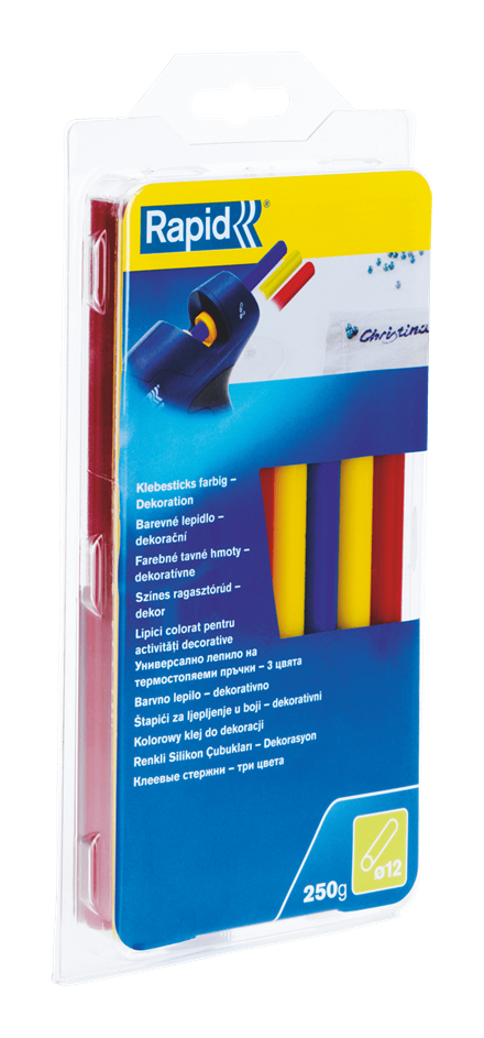 Rapid Silikon Çubuk 12x190 mm Renkli 250 Gr