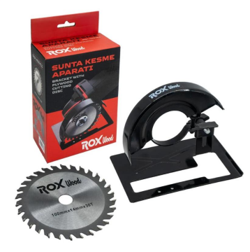 Rox Wood 0281 Avuç Taşlama Makinesi Sunta Kesme Aparatı 100 mm