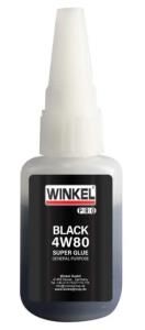 WINKEL Pro 4W80 Black  Superglue Siyah Yapıştırıcı 20 gr