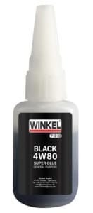 WINKEL Pro 4W80 Black  Superglue Siyah Yapıştırıcı 20 gr