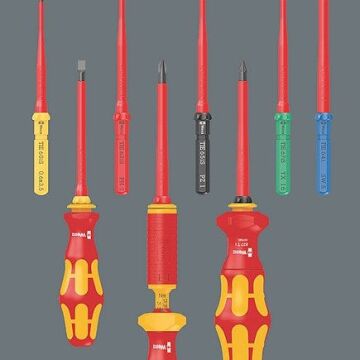 WERA KraftForm Kompact Vde 16+1 Tornavida Takımı Ekstra İnce (05006608001)