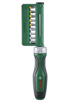 BOSCH Cırcırlı Tornavida Seti 18+1 Parça