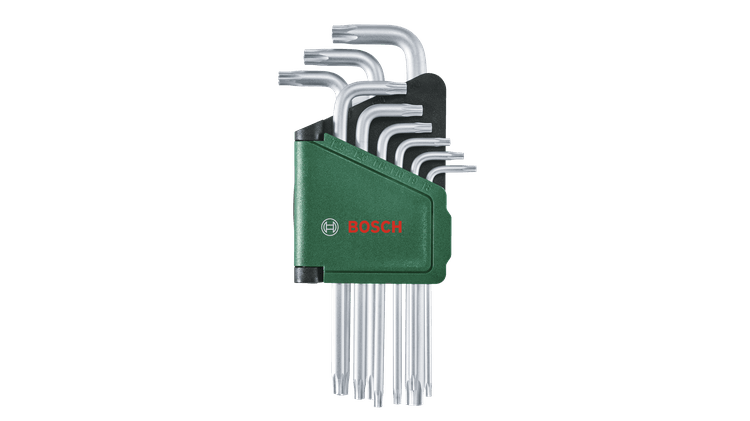 BOSCH Torx Alyan Anahtar Takımı 9 Parça (1600A02Z9C)