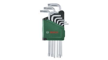 BOSCH Torx Alyan Anahtar Takımı 9 Parça (1600A02Z9C)