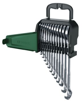 BOSCH 12 Parça Kombine Anahtar Takımı 6-19 mm (1600A02Z9D)