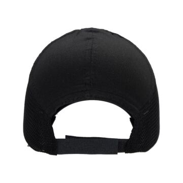 Darbe Emici Şapka Baret Kep Fileli - Siyah